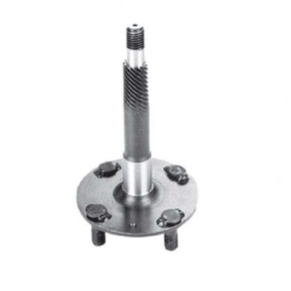 FRONT WHEEL AXLE WITH WORM
